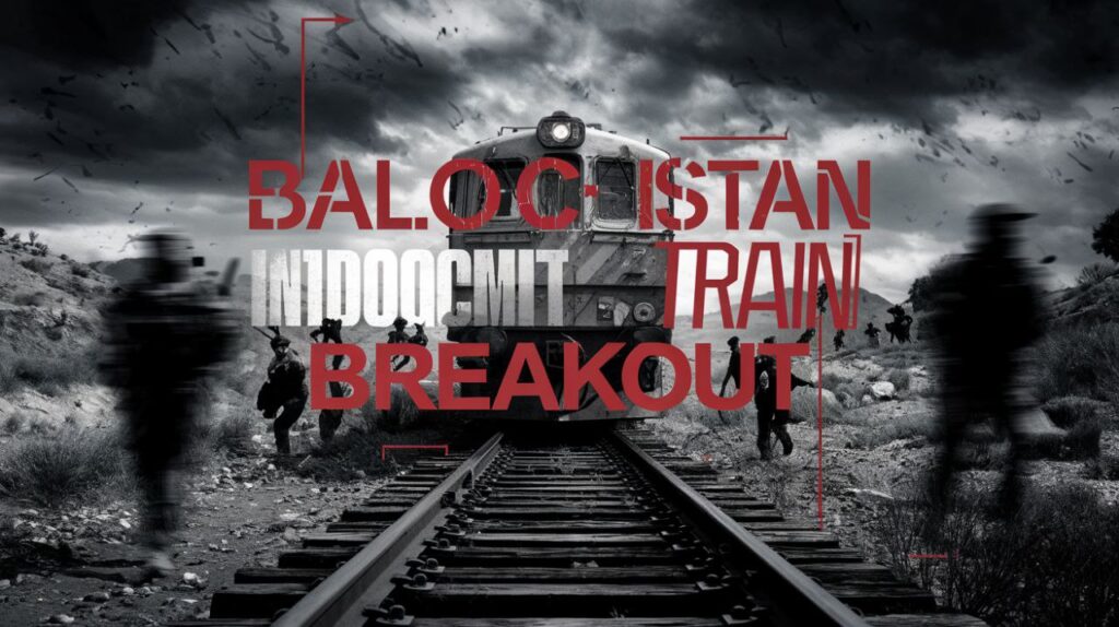 Balochistan Train Breakout: Tense Hijack Unfolds